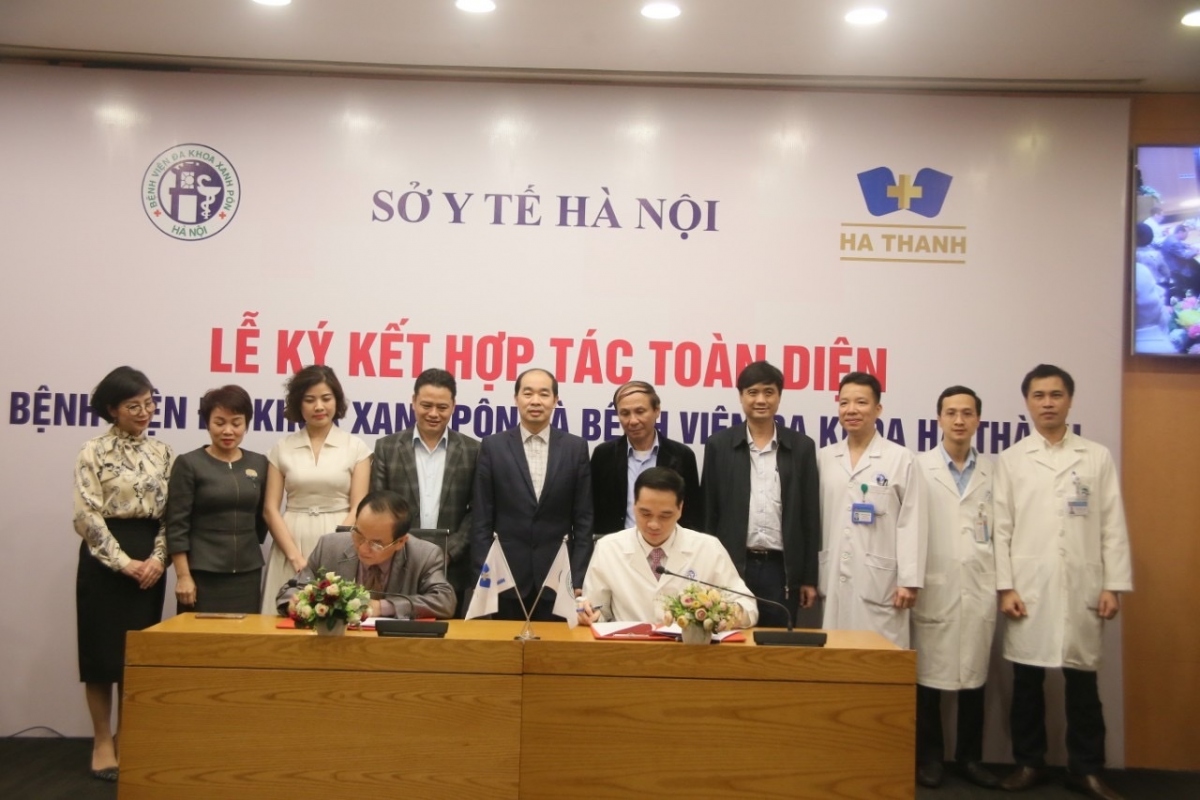 bvĐk hà thanh và bvĐk xanh pôn ký kết thỏa thuận hợp tác nâng cao chất lượng dịch vụ hình ảnh 1 bvDk ha thanh va bvDk xanh pon ky ket thoa thuan hop tac nang cao chat luong dich vu hinh anh 1