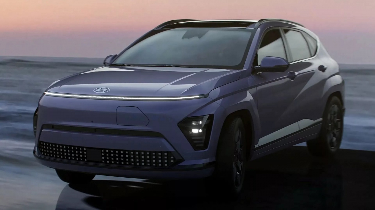 ngam hyundai kona electric 2024 sap ra mat hinh anh 3