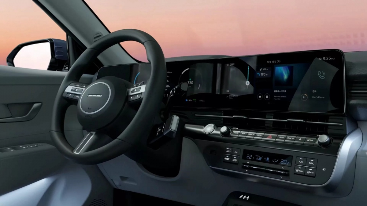 ngam hyundai kona electric 2024 sap ra mat hinh anh 7