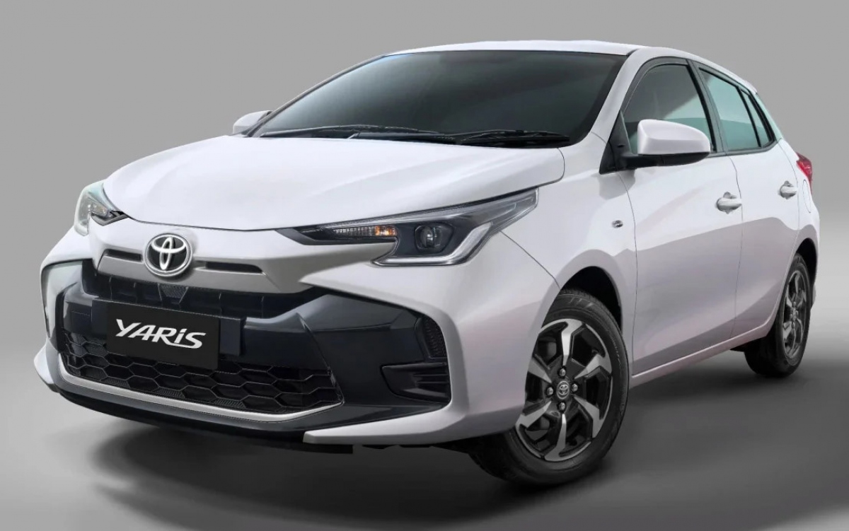 Anh chi tiet toyota yaris 2023 thiet ke ham ho khac la hinh anh 13