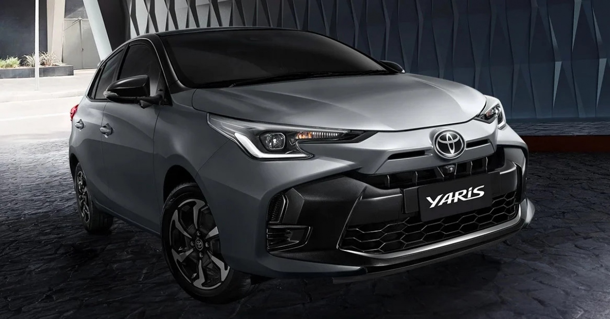 Anh chi tiet toyota yaris 2023 thiet ke ham ho khac la hinh anh 1