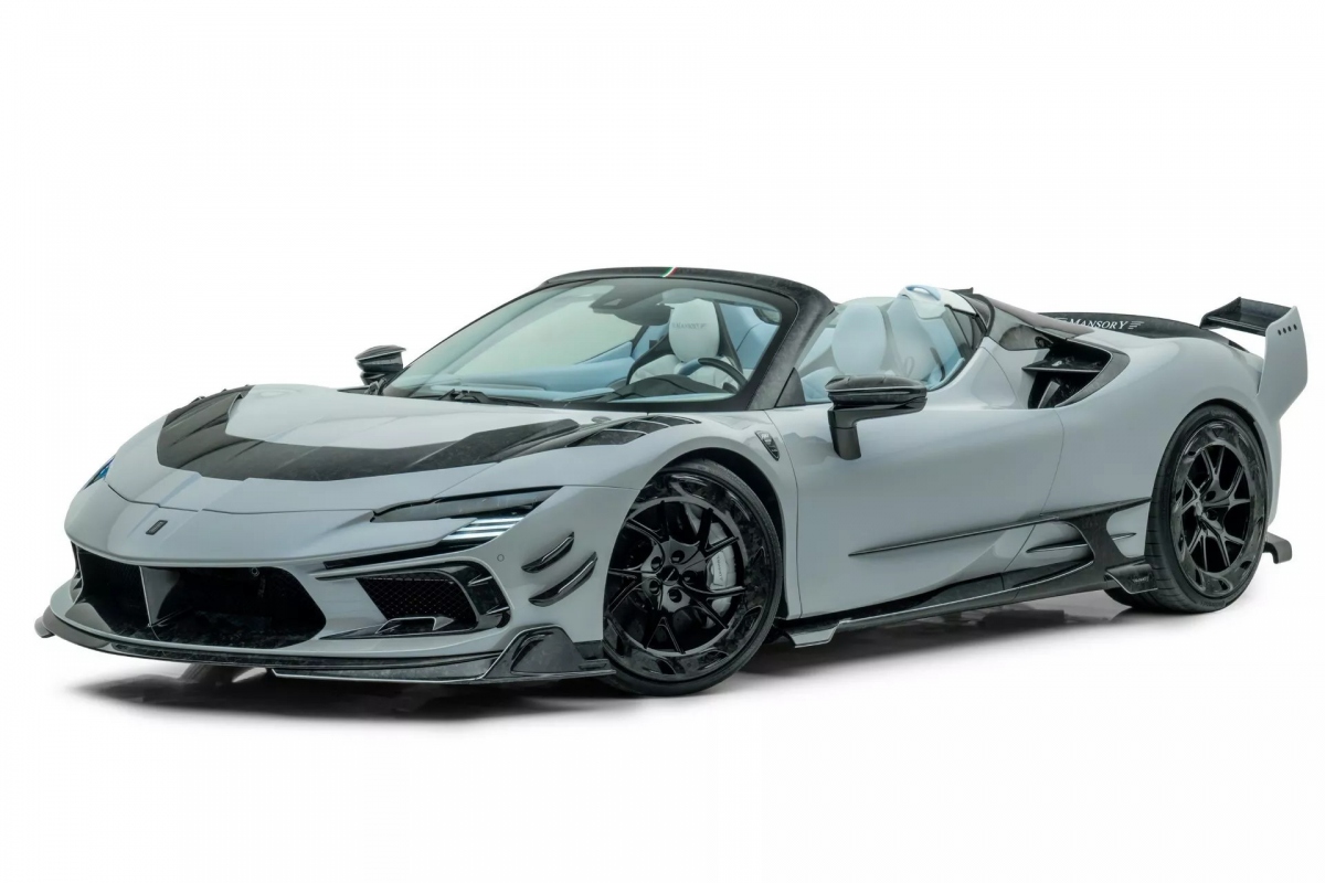 Anh chi tiet ferrari f9xx do mansory cuc dep voi cong suat 1.100 ma luc hinh anh 4