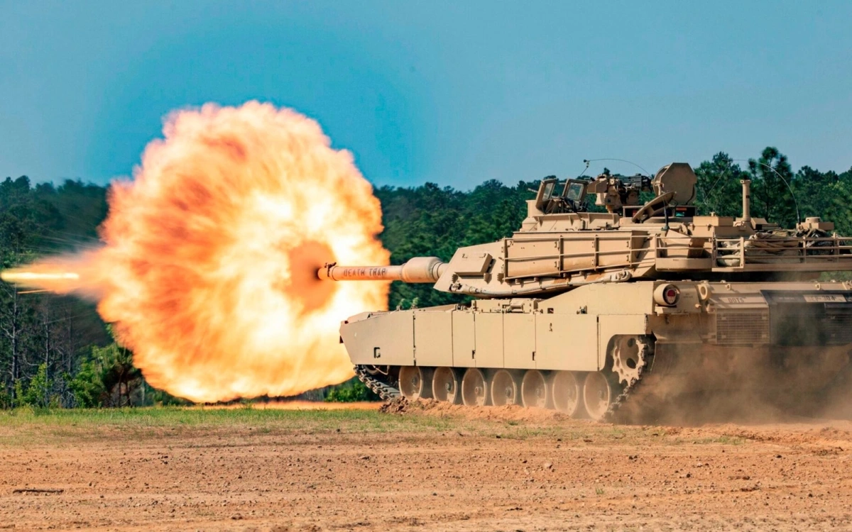 Xe tăng M1 Abrams do Mỹ chế tạo. Ảnh: Lục quân Mỹ.