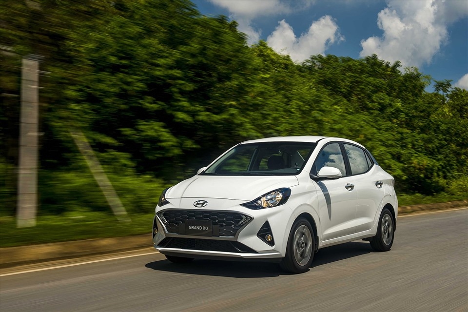 Top 7 sedan bán chạy tháng 4/2024: Hyundai Grand i10 - 229 xe.