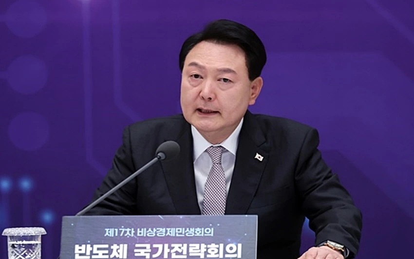 Đương kim Tổng thống Hàn Quốc Yoon Suk-yeol. Ảnh: Yonhap.