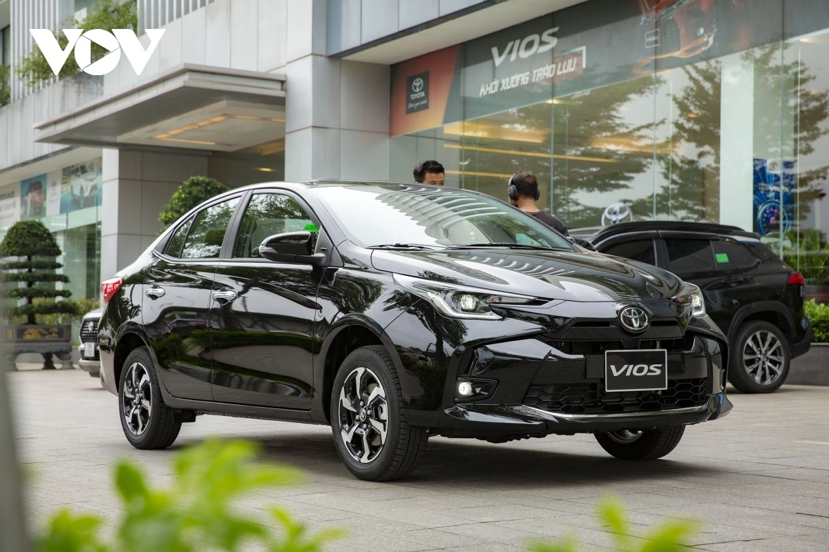 Vios vẫn là xe Toyota bán chạy nhất thị trường