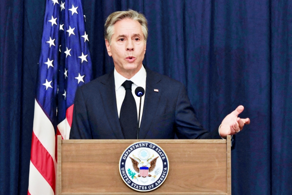 Ngoại trưởng Mỹ Antony Blinken (Ảnh: Reuters).