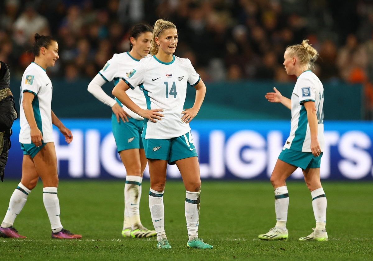 Chủ nhà New Zealand bị loại ngay từ vòng bảng. (Ảnh: Reuters). 