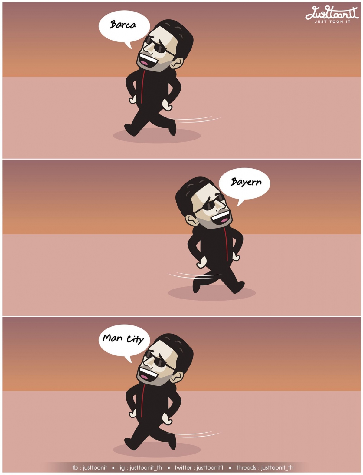 Arsenal thách thức mọi đối thủ. (Ảnh: Just Toon It)