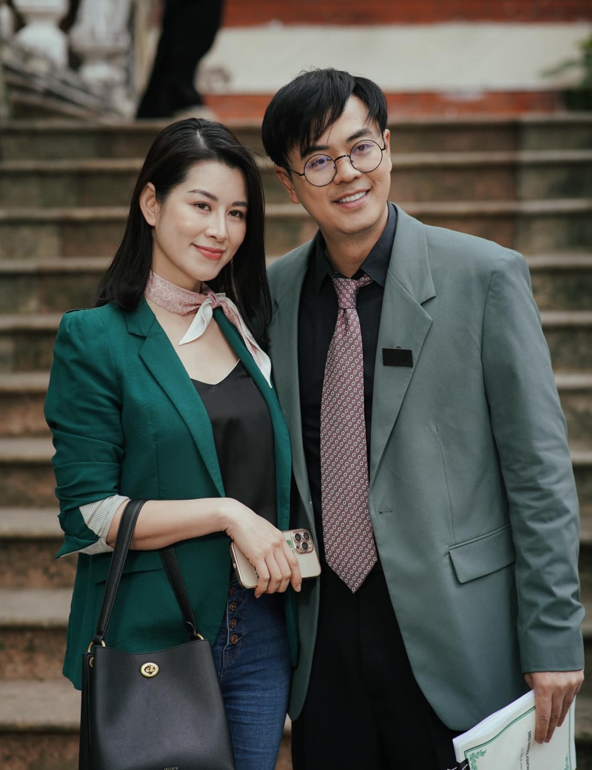 Lưu Huyền Trang và Tuấn Tú