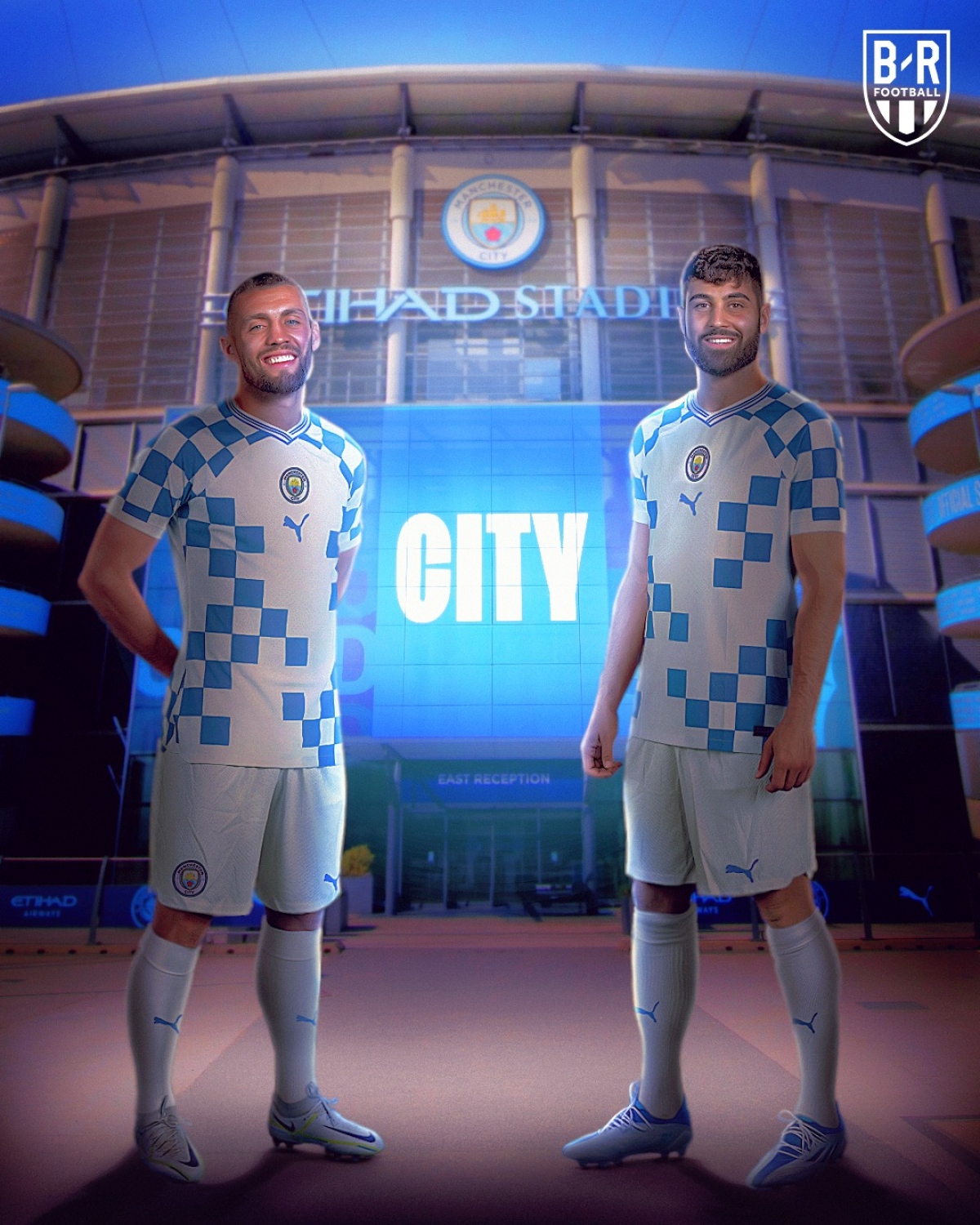 Bộ đôi tuyển thủ Croatia của Man City. (Ảnh: Bleacher Reports)