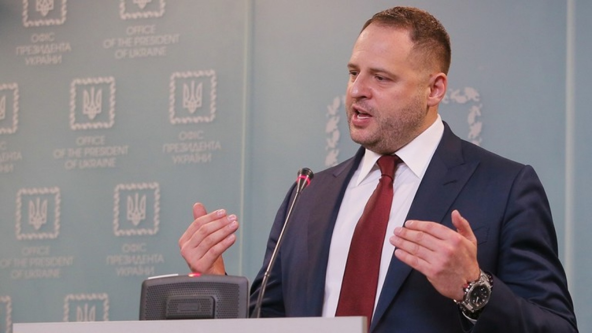 Cố vấn của Tổng thống Ukraine - ông Andrey Yermak. Ảnh: Sputnik