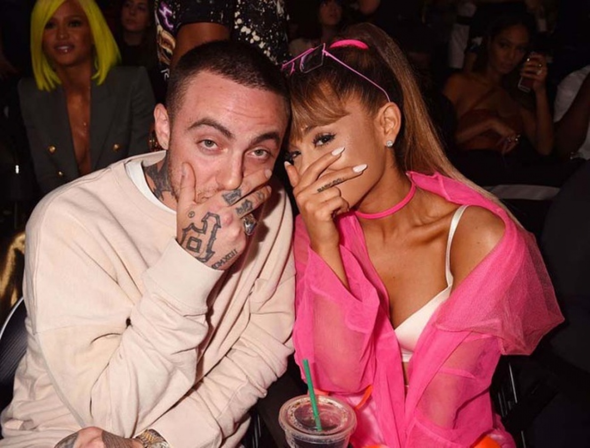 Ariana Grande và Mac Miller.