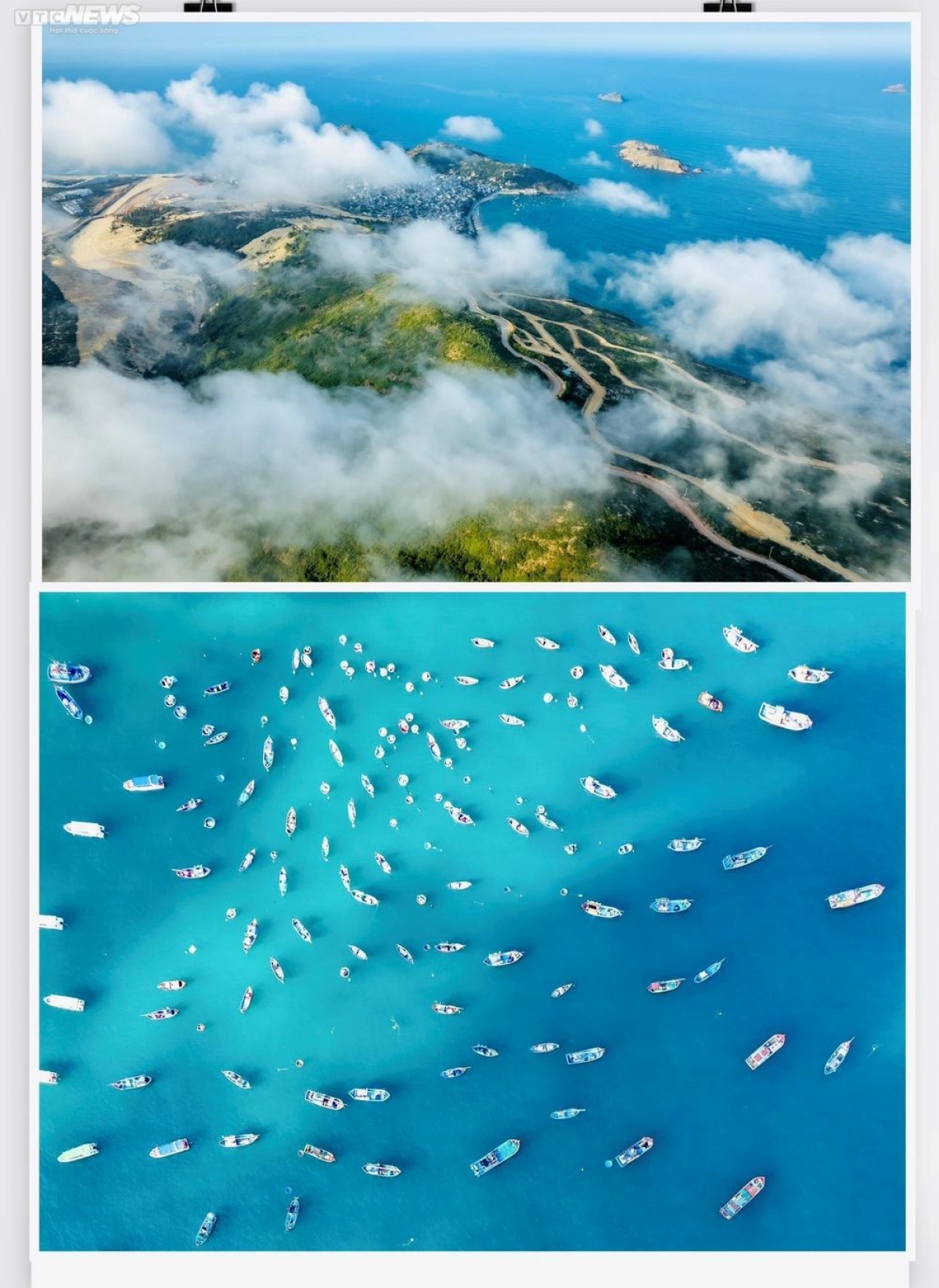 Nhon Ly Beach is well-known for its impressive natural landscape coupled with lush pine forests. The natural scenery is diverse along the entire length of the beach, the pure white sand dunes, and its unique pebble beach. 
