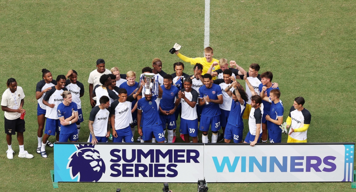 Chelsea vô địch Premier League Summer Series. (Ảnh: Getty)