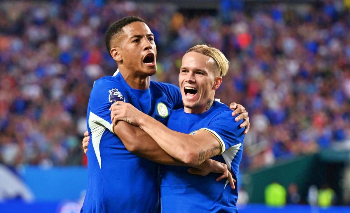 Chelsea giành chiến thắng 4-3 trước Brighton ở trận giao hữu diễn ra sáng 23/7 (Ảnh: Getty).