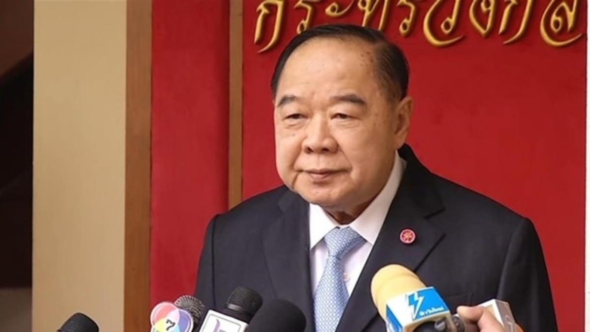 Chủ tịch Đảng Quyền lực Nhà nước nhân dân Prawit Wongsuwan. Ảnh: Pattayamail.