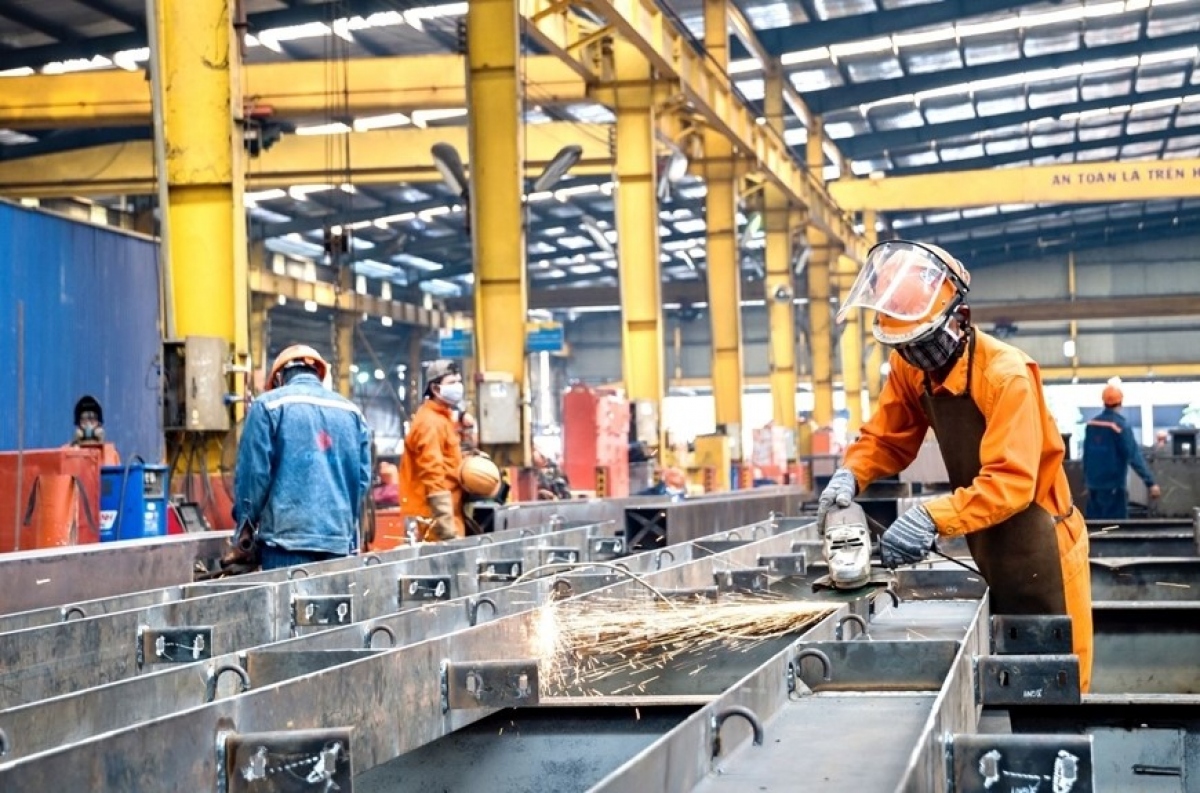 Thời gian qua, các ngành công nghiệp chế biến, chế tạo nói chung đã có sự tăng trưởng mạnh mẽ. (Ảnh minh họa: KT)