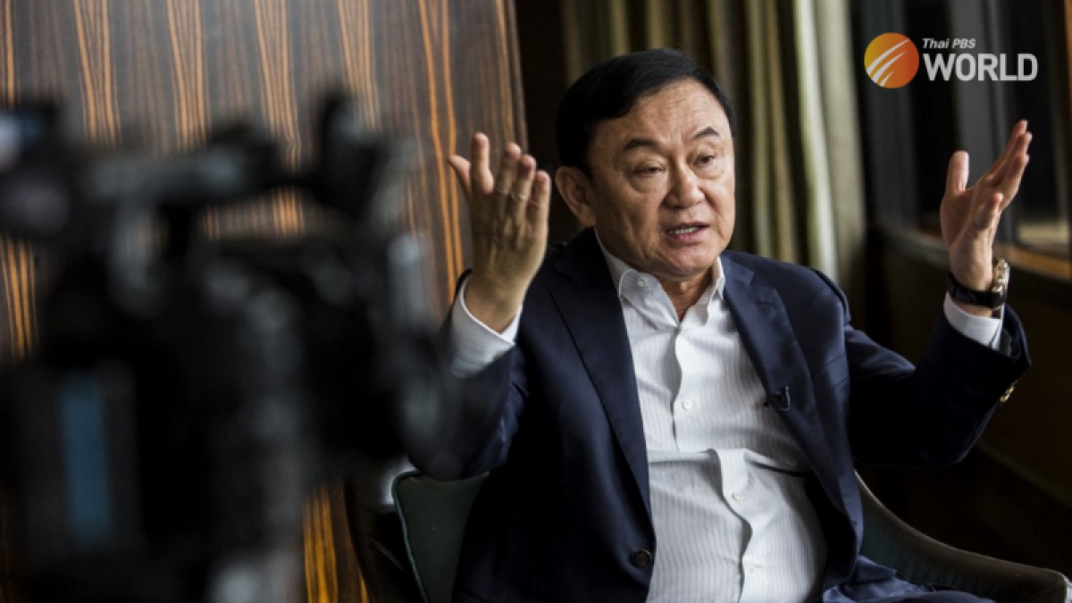 Cựu Thủ tướng Thaksin Shinawatra. Ảnh: Thai PBS