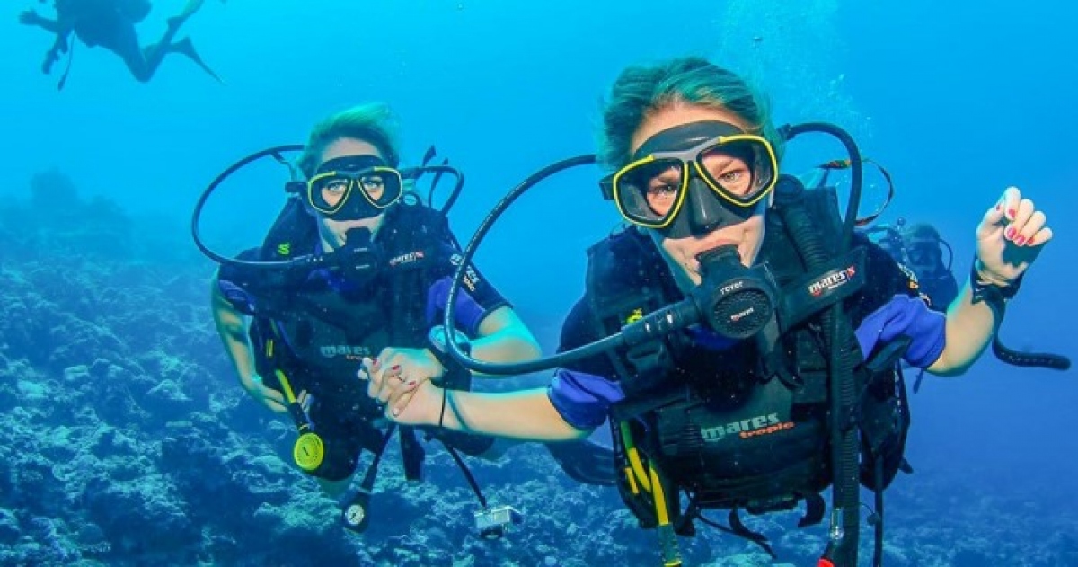 By undertaking the tour, visitors can not only explore the magical underwater world of corals, but also visit fishing villages where pearls are produced, and sample many attractive specialties. (Photo: internet)