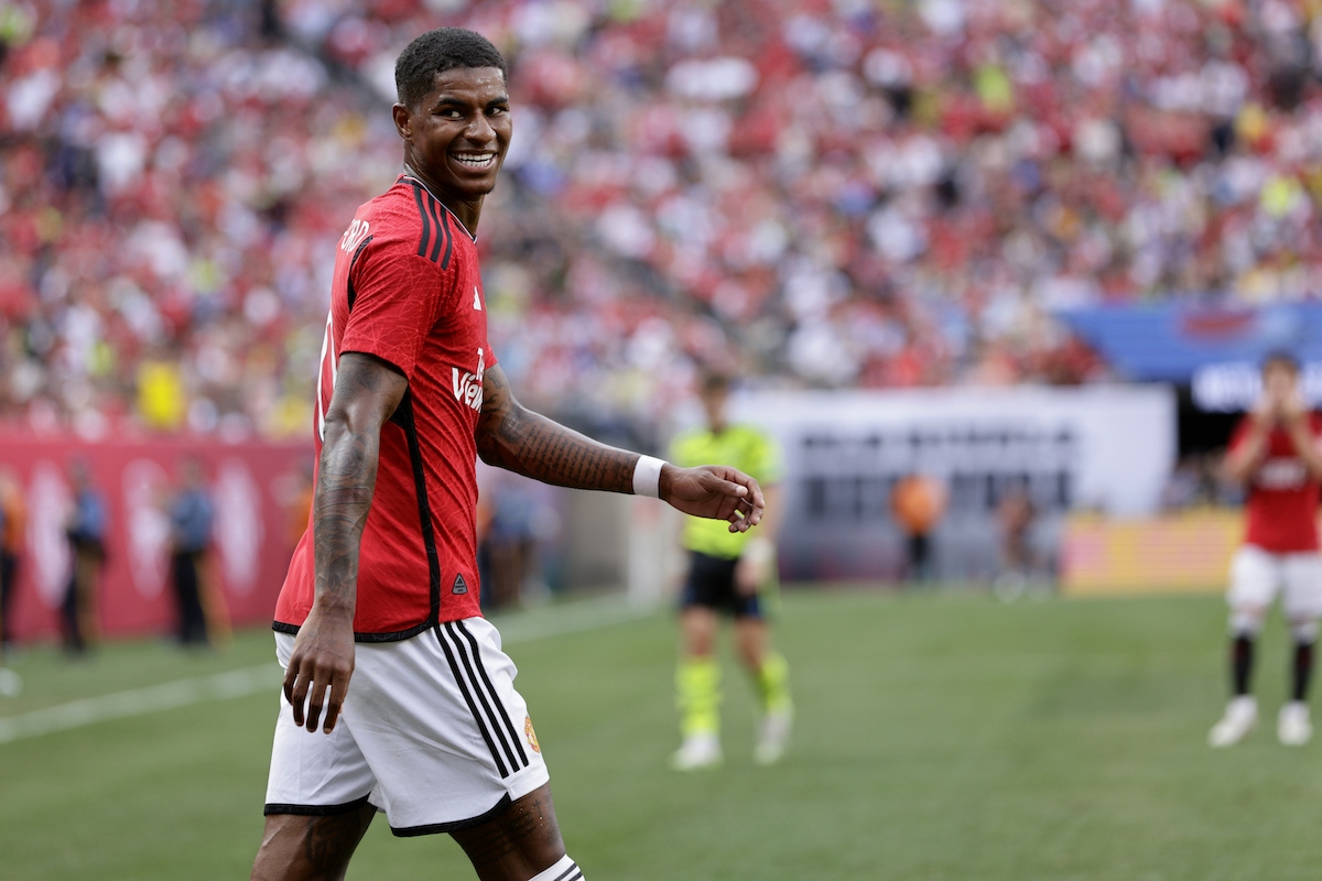 Tiền đạo trái: Marcus Rashford