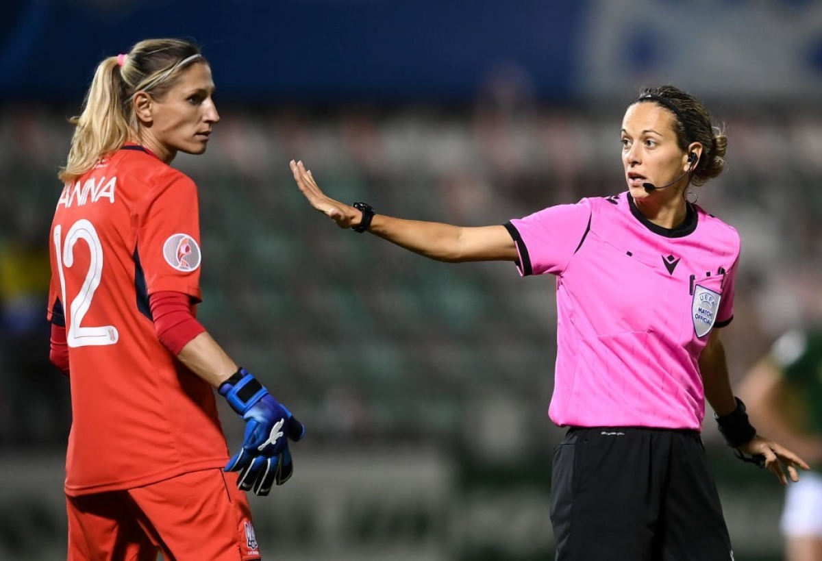 Trọng tài Ivana Martinčić. (Ảnh: Getty). 