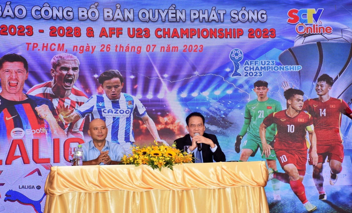 SCTV đã chính thức công bố bản quyền phát sóng giải bóng đá vô địch quốc gia Tây Ban Nha - LaLiga trong 5 mùa giải 2023-2028, đồng thời công bố bản quyền phát sóng giải U23 Đông Nam Á 2023.