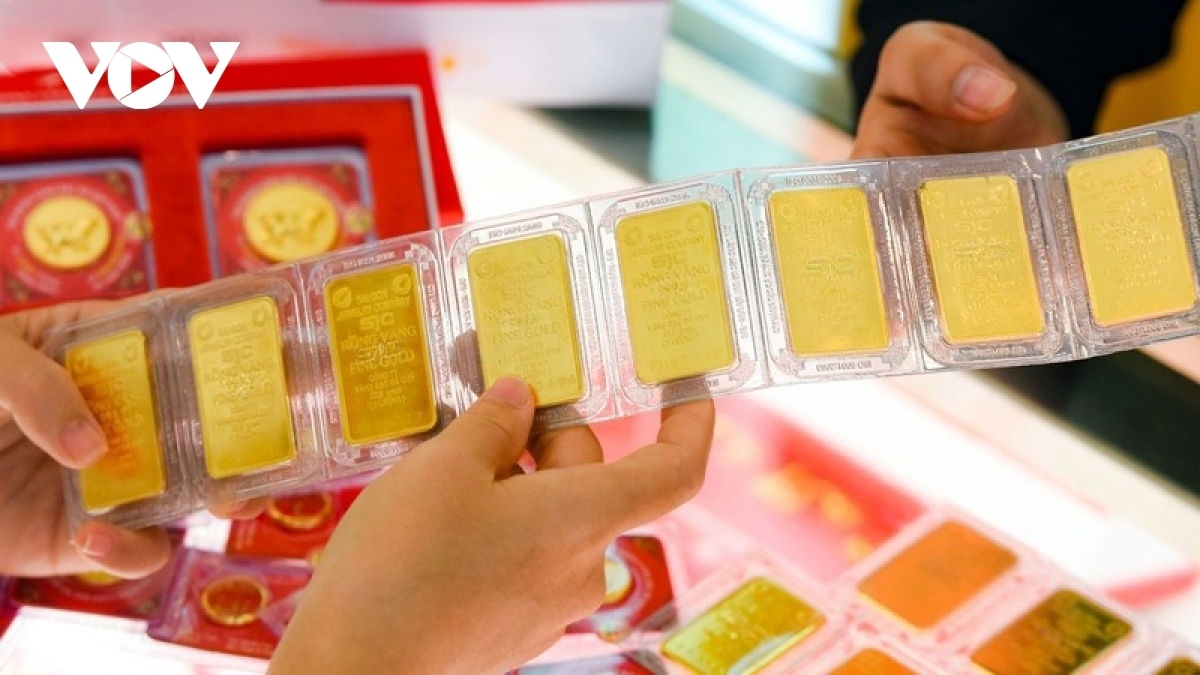 Vàng SJC tăng nhẹ lên mức 67,25 triệu đồng/lượng (Ảnh minh họa: KT)