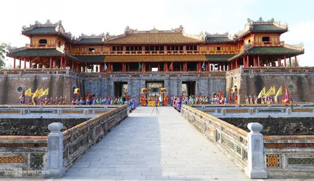 A corner of Hue imperial citadel (Photo: baovanhoa.vn)