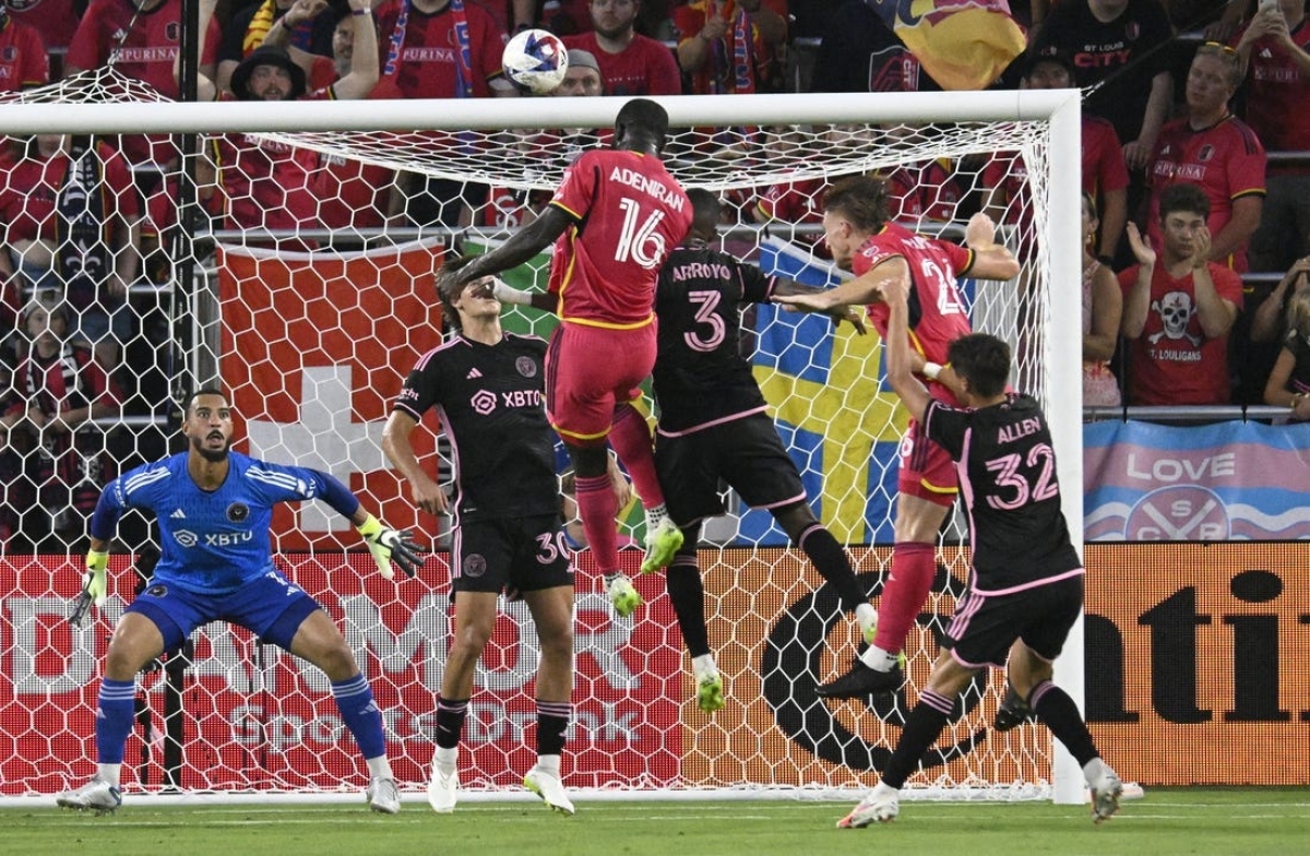 Inter Miami thua St.Louis 0-3 tại MLS. (Ảnh: Getty)