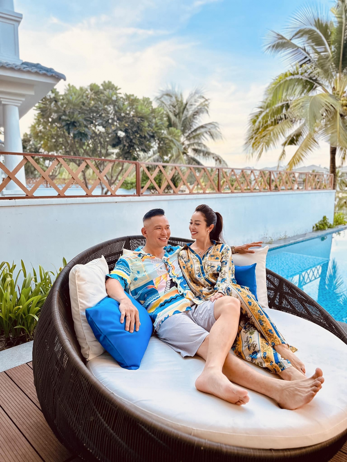 Mùa hè là khoảng thời gian Jennifer Phạm nhận ít show để tranh thủ đưa các con đi chơi.