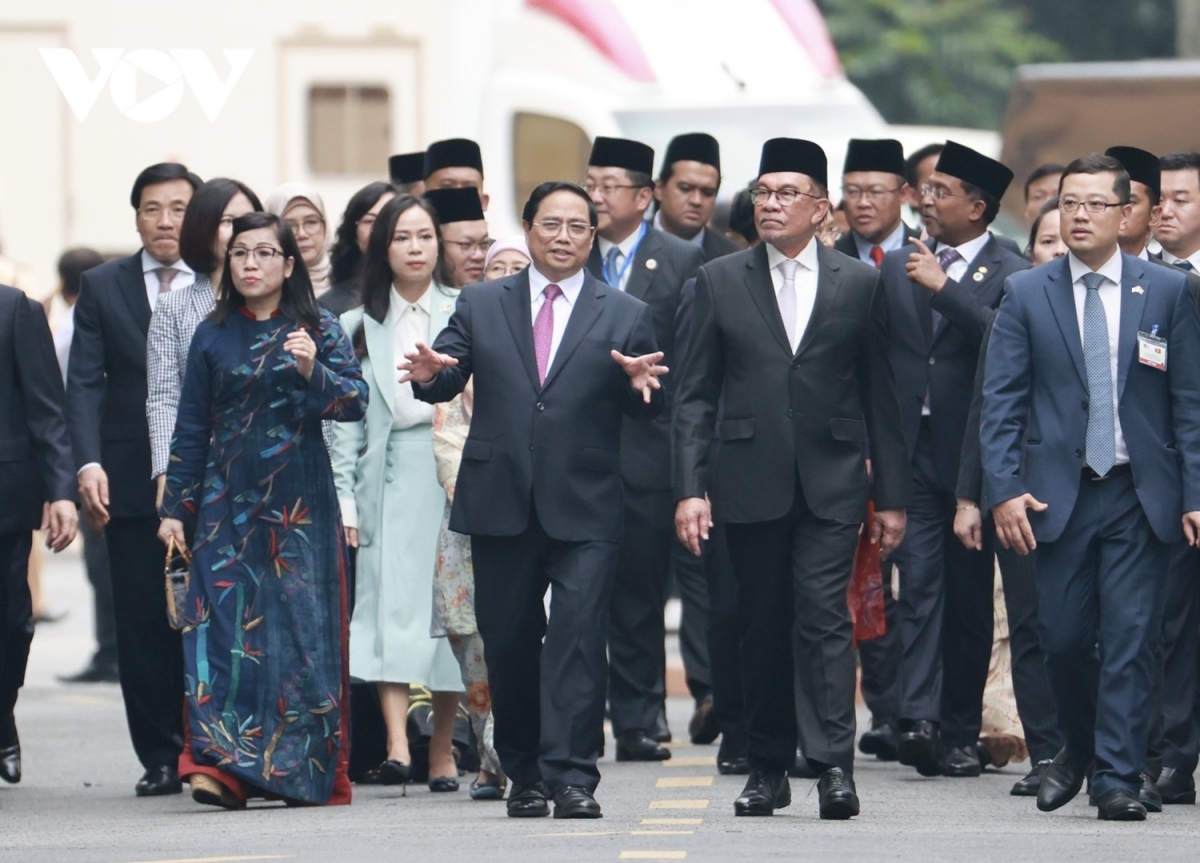 This represents the first official visit to Vietnam since he took office in December last year. The trip is taking place amid both nations celebrating the 50th anniversary of their diplomatic ties, which were first established in 1973. The two countries later upgraded their relationship to a strategic partnership in 2015.