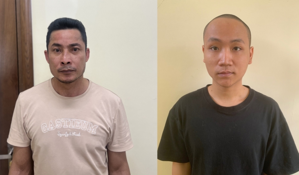 Hai đối tượng tại cơ quan Công an