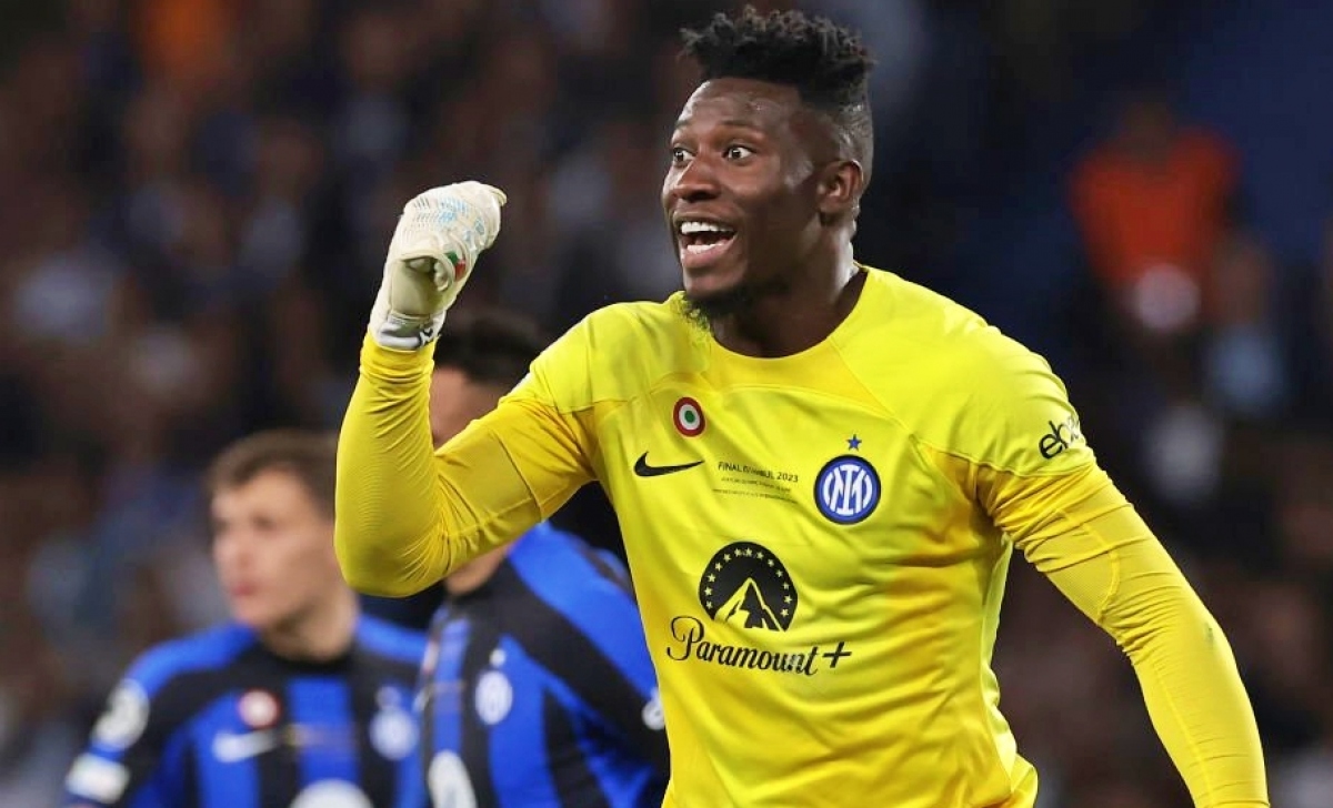 MU đạt thỏa thuận chiêu mộ Andre Onana với giá 47 triệu Bảng (Ảnh: Getty).