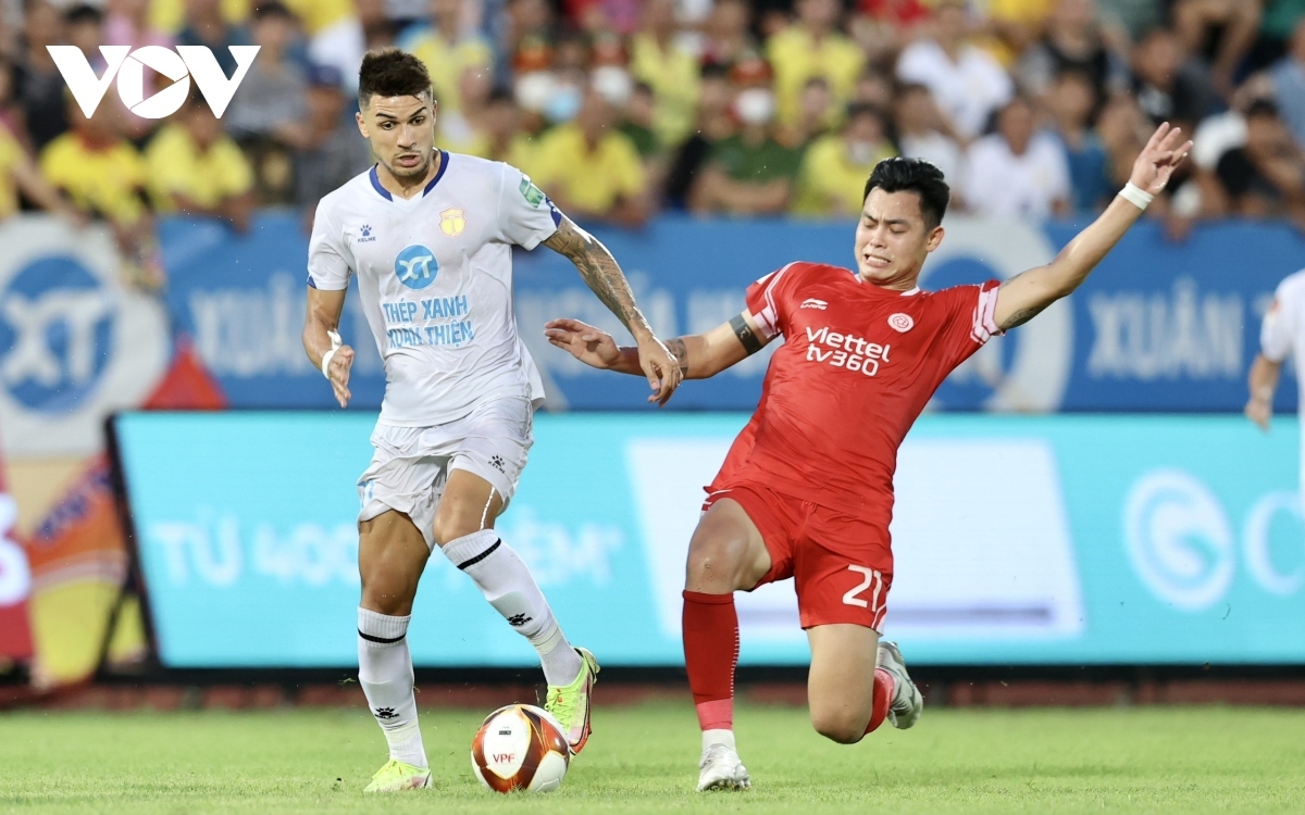Nam Định hoà Viettel FC 0-0 ở vòng đấu trước