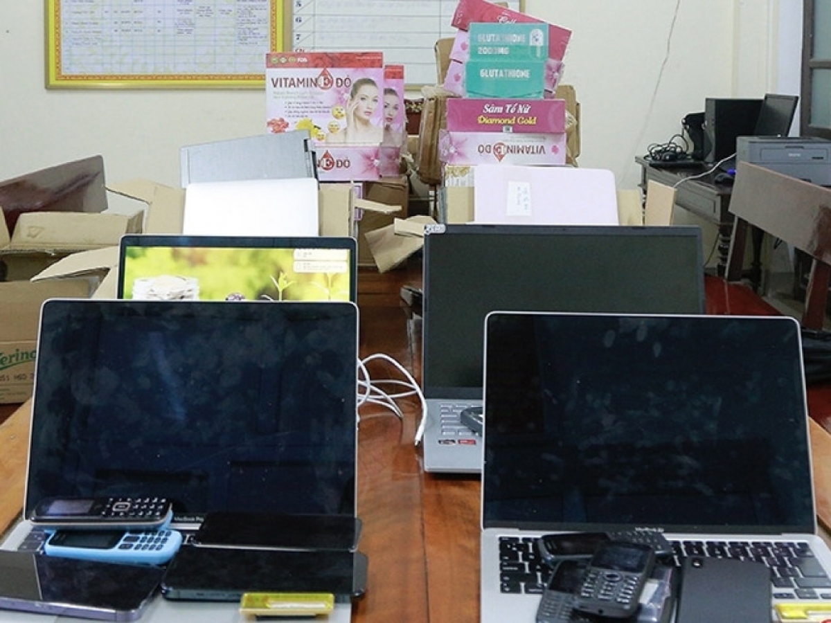 Tang vật bị thu giữ. Ảnh: Công an tỉnh cung cấp