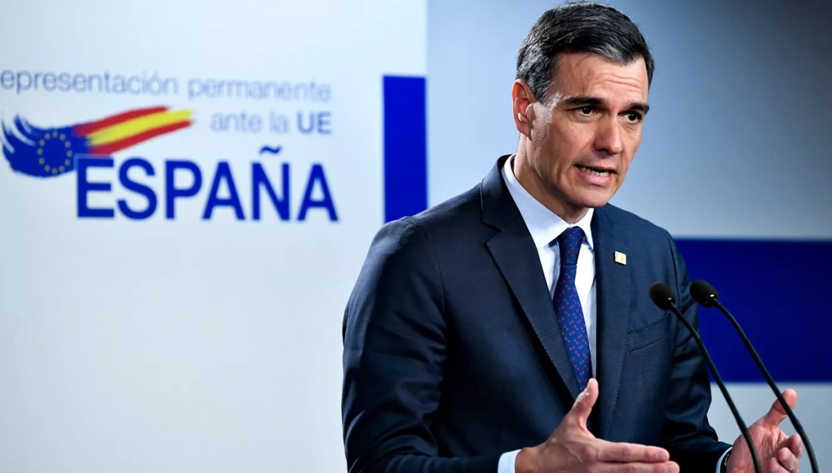Thủ tướng Tây Ban Nha Sanchez. Ảnh: Euronews.