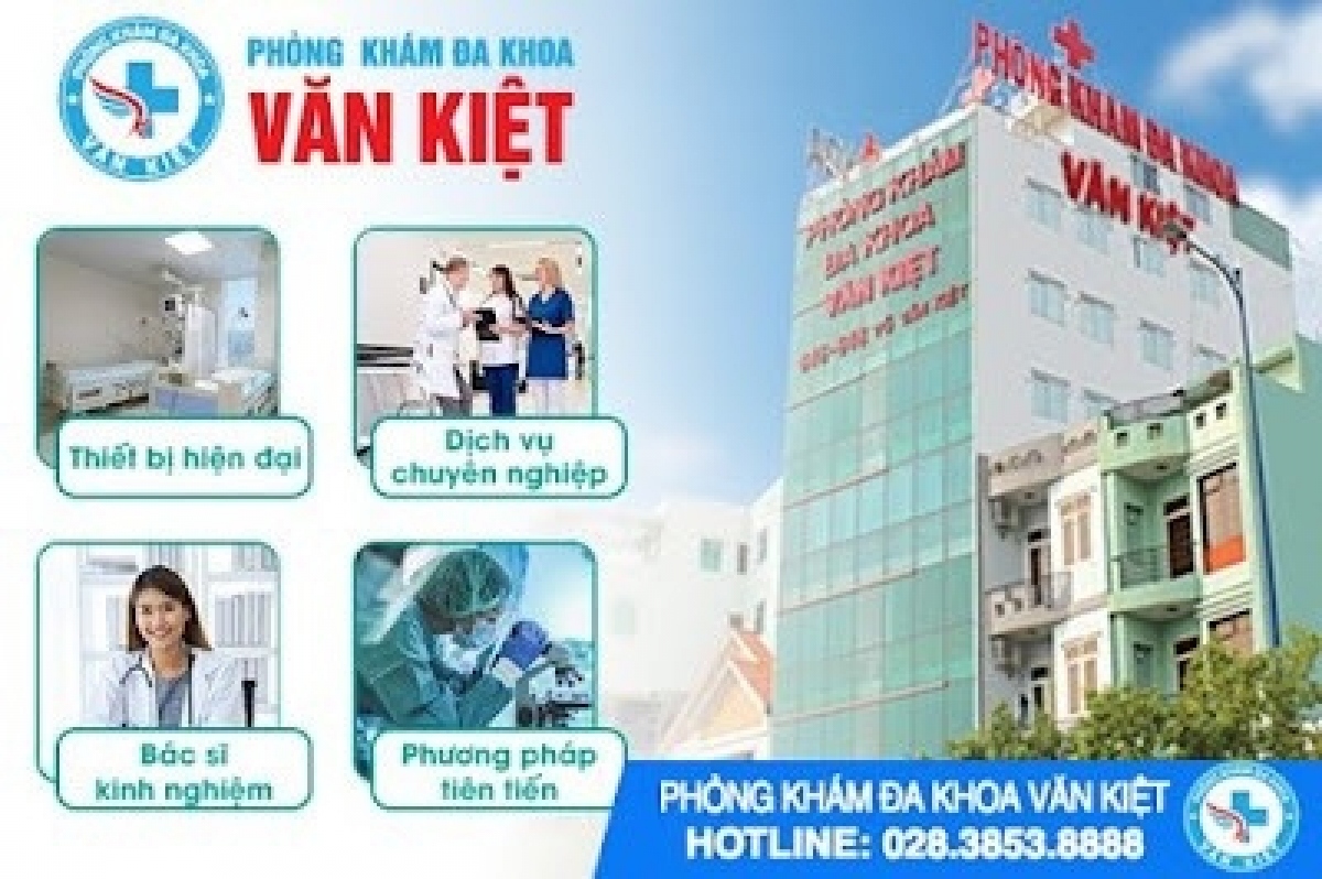 Phòng khám đa khoa Văn Kiệt từng bị Sở Y tế xử phạt (Ảnh fanpage phòng khám)