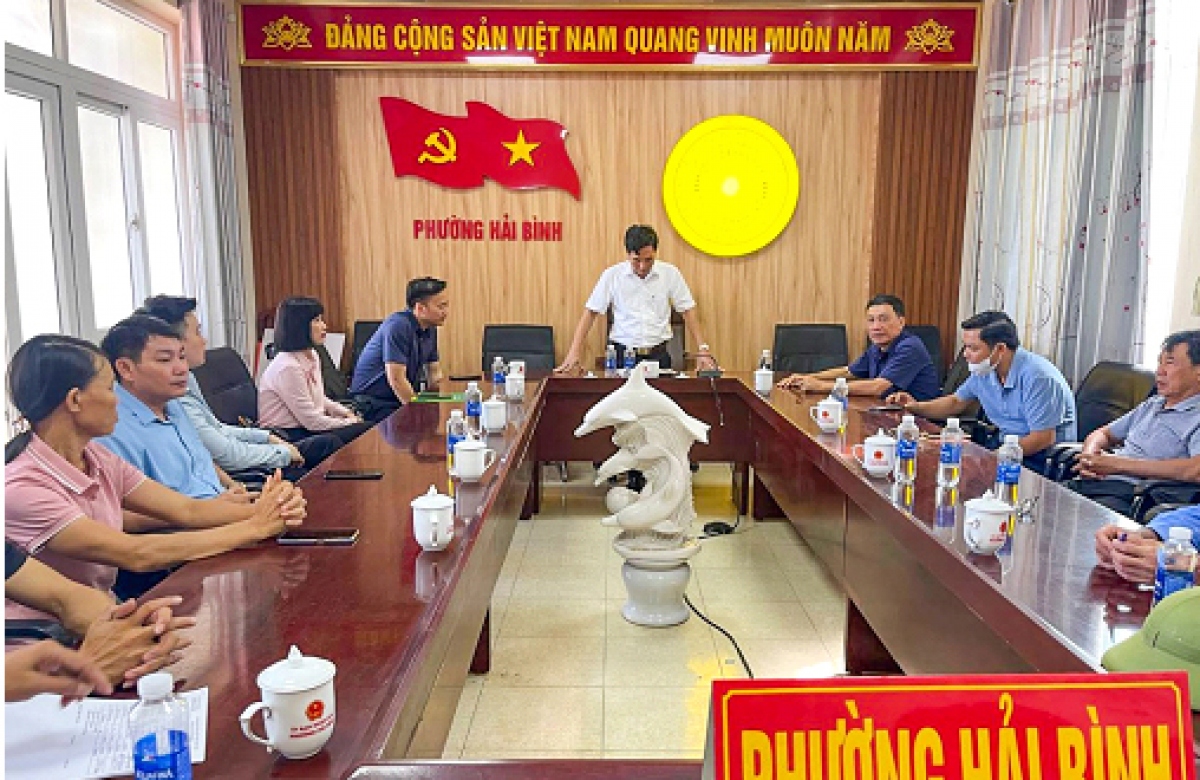 Công ty tiếp tục chuỗi hành trình tri ân tại phường Hải Bình, thị xã Nghi Sơn, tỉnh Thanh Hóa