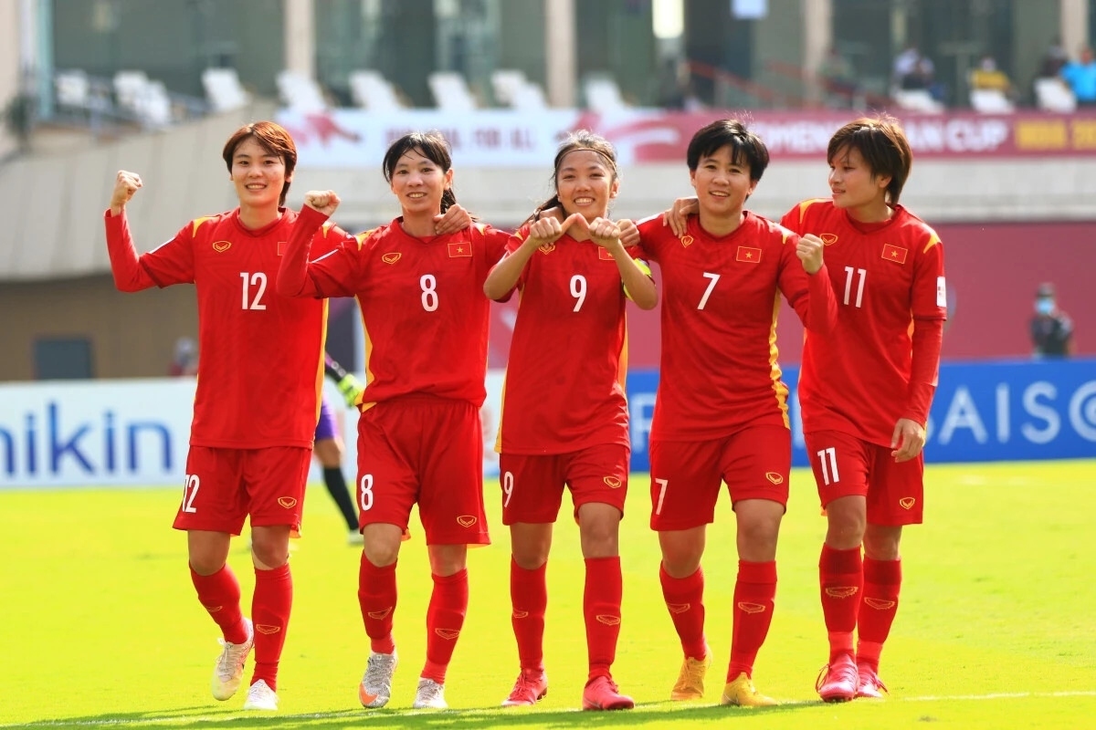 Tiền đạo Hải Yến (số 12) lọt tốp 50 cầu thủ đáng xem nhất World Cup 2023 (Ảnh: Getty).