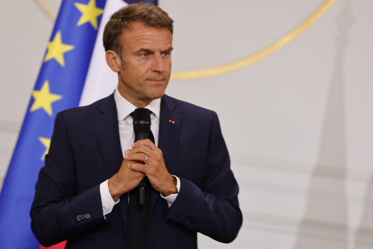 Tổng thống Pháp Emmanuel Macron. Ảnh: Reuters