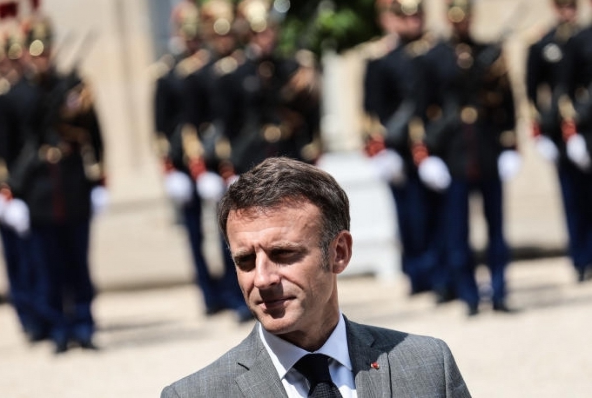 Tổng thống Pháp Emmanuel Macron. (Ảnh: Le Monde)