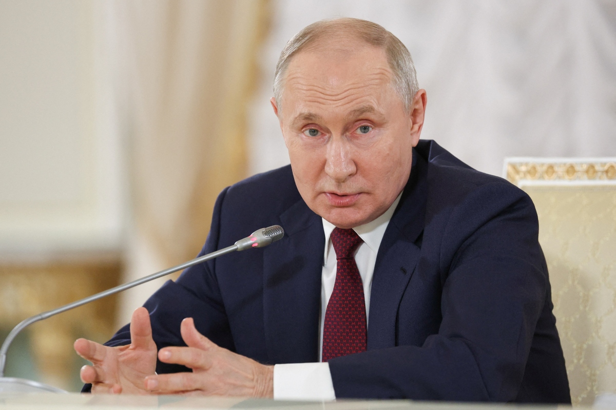 Tổng thống Nga Vladimir Putin tại họp báo hôm 29/7, theo giờ địa phương. Nguồn: Reuters