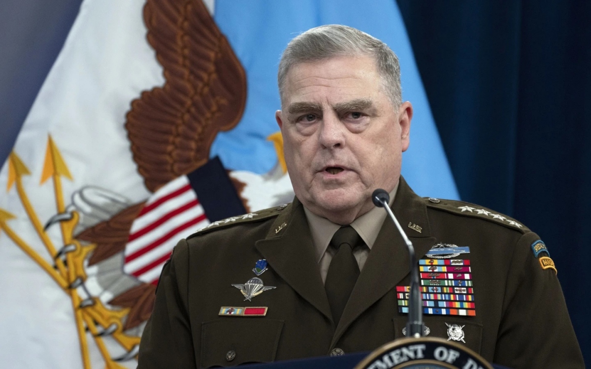 Tướng Mark Milley, Chủ tịch Hội đồng Tham mưu trưởng quân đội Mỹ. Ảnh: AP.