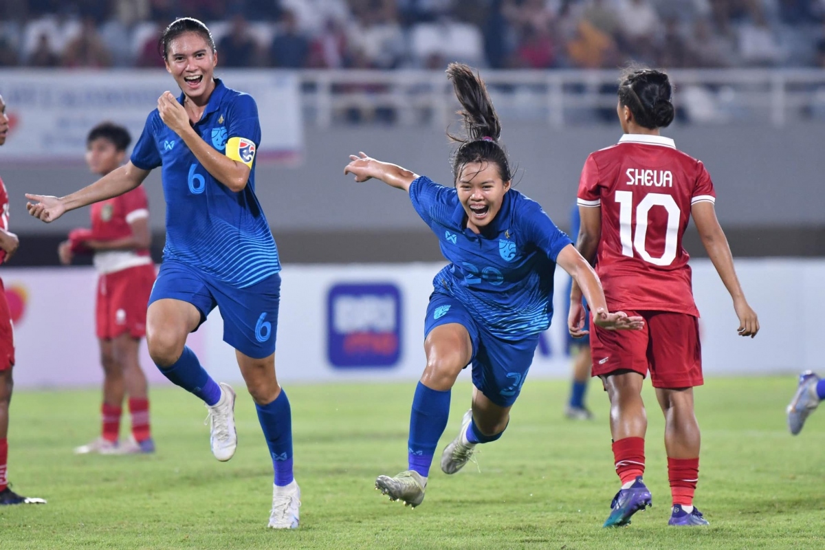 U19 nữ Thái Lan có những cầu thủ vừa cùng ĐTQG nữ Thái Lan dự SEA Games 32. (Ảnh: FAT). 