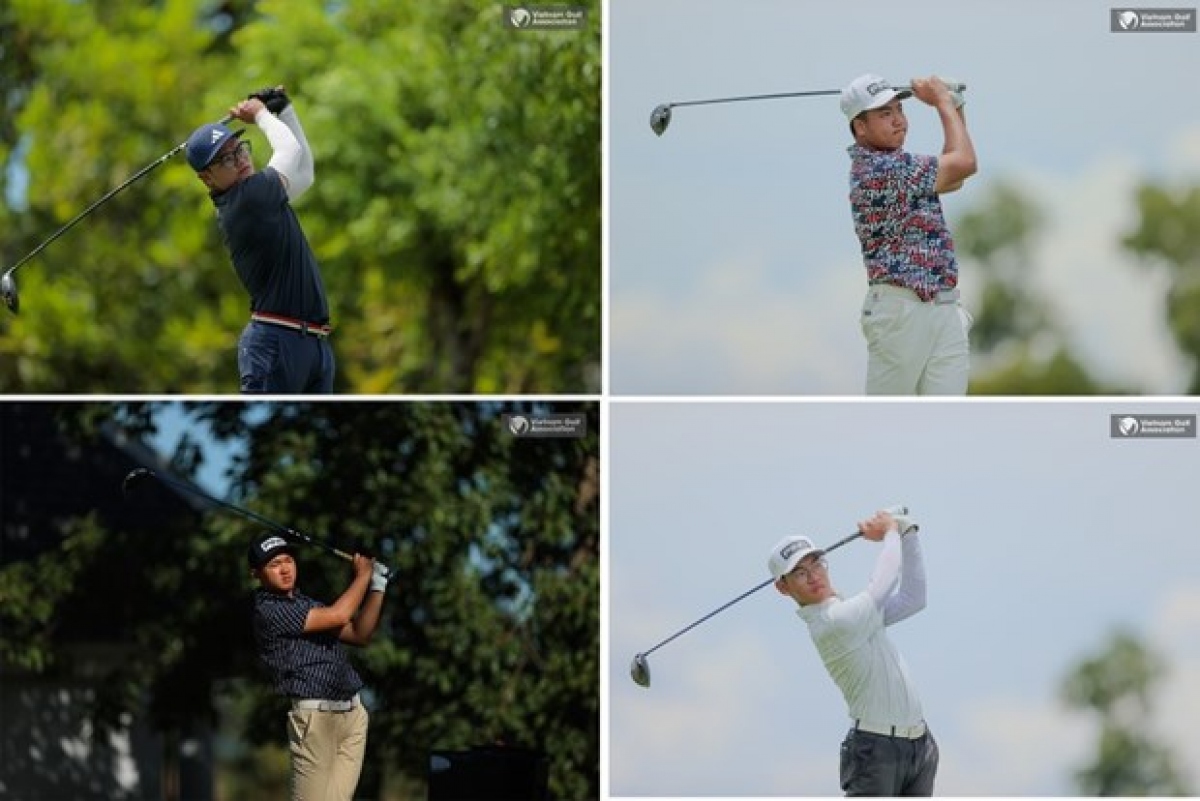 Seven Vietnamese golfers to attend ASIAD 19 (Photo:Vietnam national golf team)