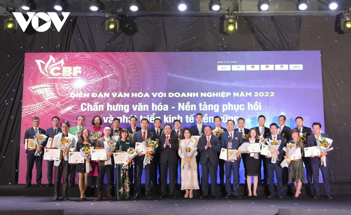 Các doanh nghiệp đạt chuẩn Văn hoá kinh doanh Việt Nam năm 2022