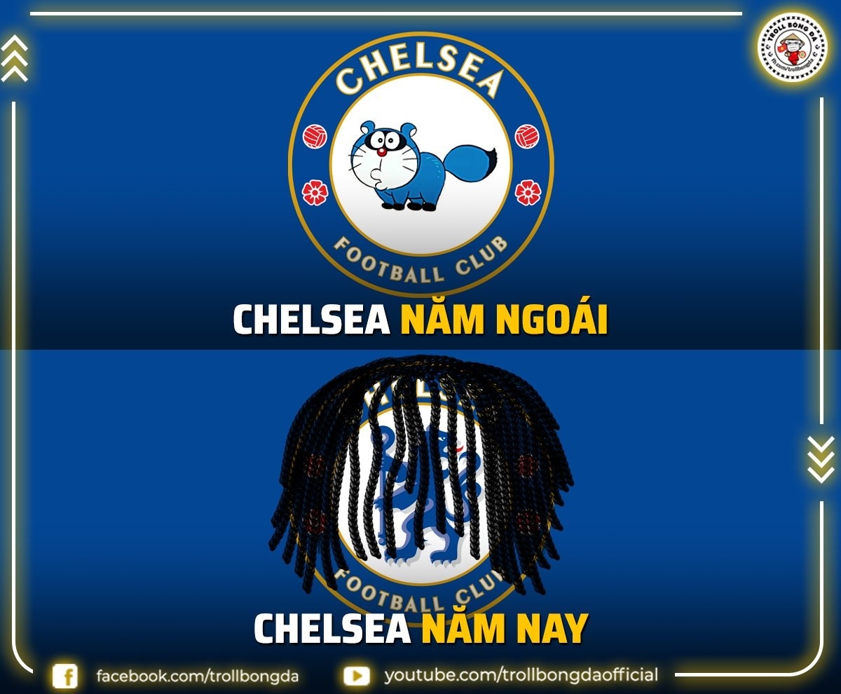 Chelsea có "diện mạo" mới trong mùa giải 2023/2024. (Ảnh: Troll Bóng đá). 