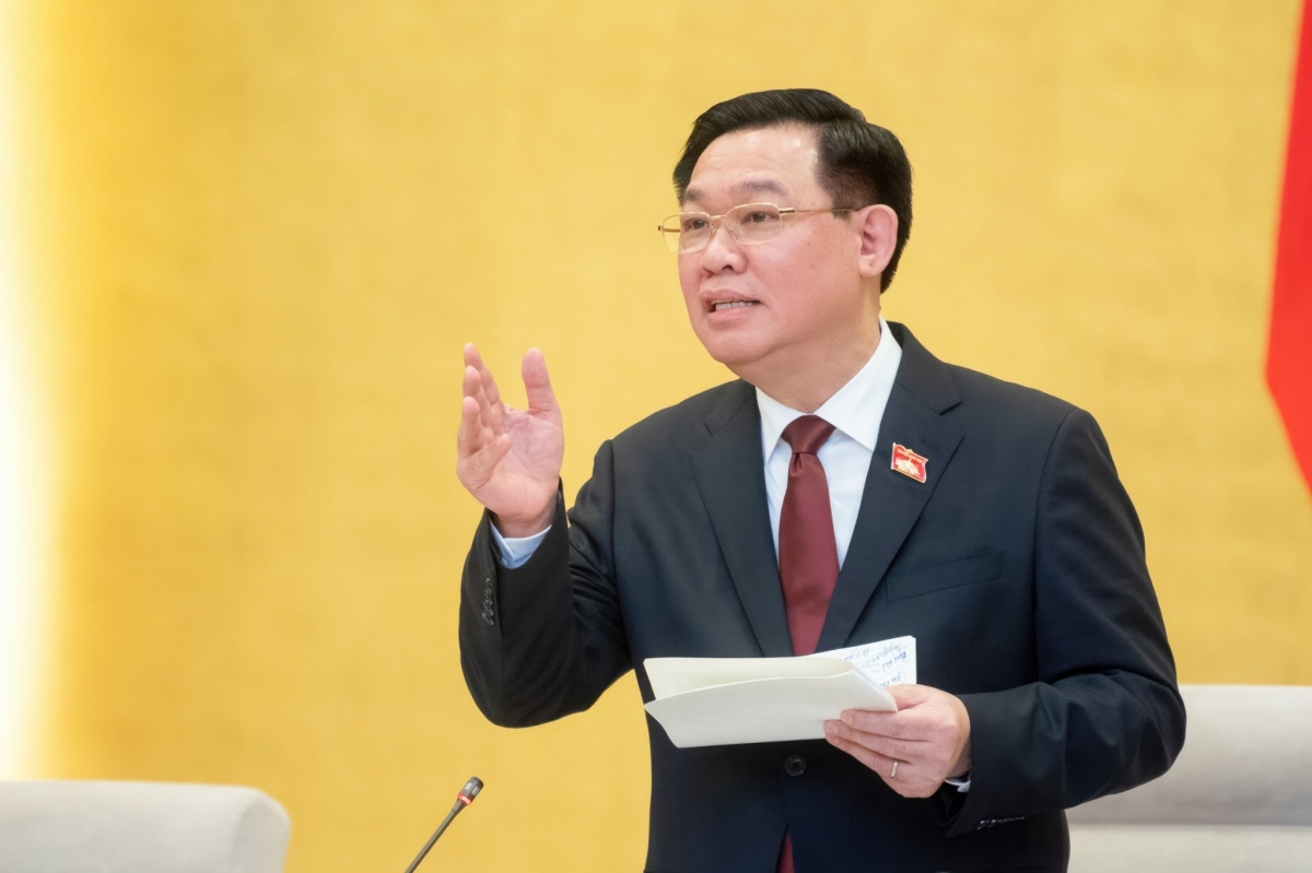 Chủ tịch Quốc hội Vương Đình Huệ