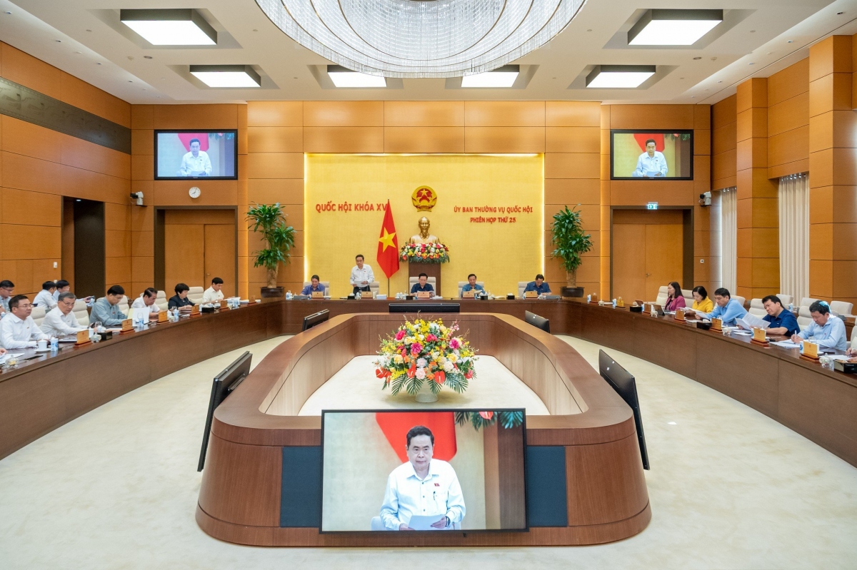 Phiên họp 25 Ủy ban Thường vụ Quốc hội